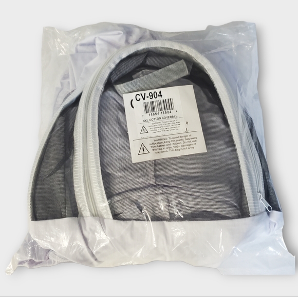 NEW Beekeepers Cotton Coverall With Detachable Veil Hood Size XXL - Picture 16 of 16